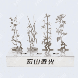 GX-M series Laser Cutting Sample